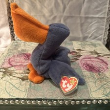 Ty Beanie Baby Scoop The Pelican (1996, Retired) 