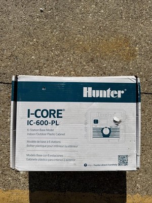 Hunter IC-600-PL I-Core 6 Station Irrigation Controller 120V 230V IC600PL