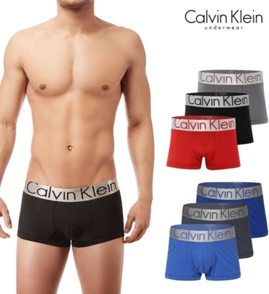 Set De Boxers Para Hombre Algodon 3 Piezas Talla S y M