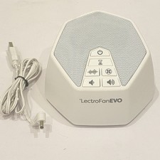 LectroFan EVO ASM1020 ASTI White Noise Sound Machine With Power Cord Sleep Well