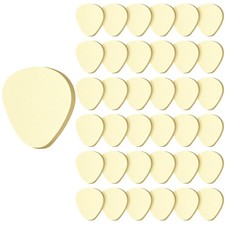 36 Pcs Metatarsal Foot Pads for Pain Relief 1/5 Inch 7 x 6 x 0.5 cm, Beige