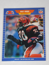 1989 PRO SET ICKEY WOODS ROOKIE CARD #70. rookie card picture