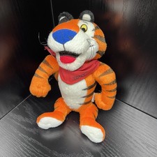 Vintage Kellogg s Tony the Tiger Plush 8 Frosted Flakes Mascot Stuffed Animal
