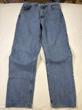 Vintage 90s Guess Jeans 151 Relaxed Fit 31x32 Made in USA Blue Denim Baggy