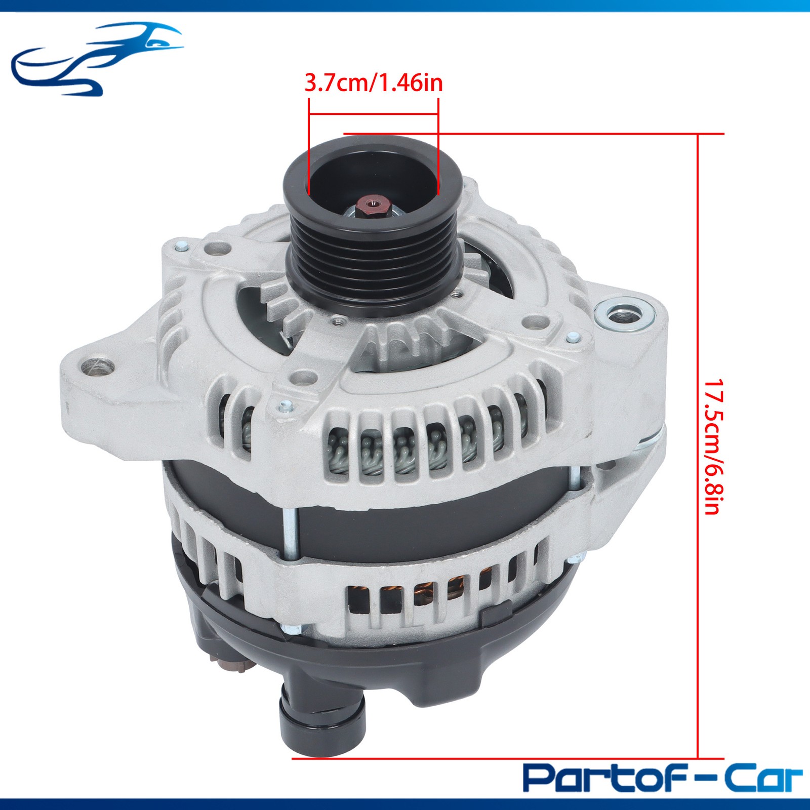 Alternator 150 Amp For Maserati Quattroporte 4.2L 2004-2011 104210-3960