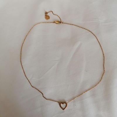 MICHAEL KORS Collier Stahl vergoldet und Perlmutt Anhänger