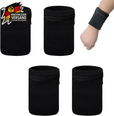 Sporthandgelenktasche mit Reißverschluss, absorbierend Dehnbar für Laufen Radfah