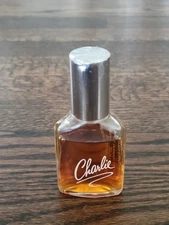 Vtg CHARLIE Concentrated Cologne SPLASH Revlon Original Formula 1 oz - READ 