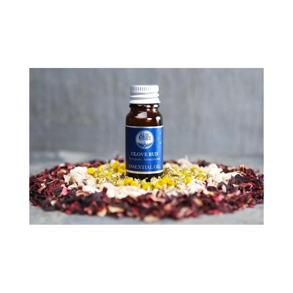 Organic Clove Bud Essential Oil 10ml – Warming & Energising