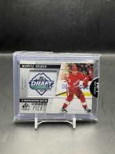 2021-22 SP Game Used Moritz Seider Embroidered Draft Picks Patch Card #91