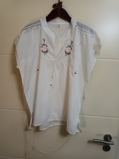 Bluse ,Vintage ,Folklorestil ,Gr 50 ,super Zustand, nit Spitze