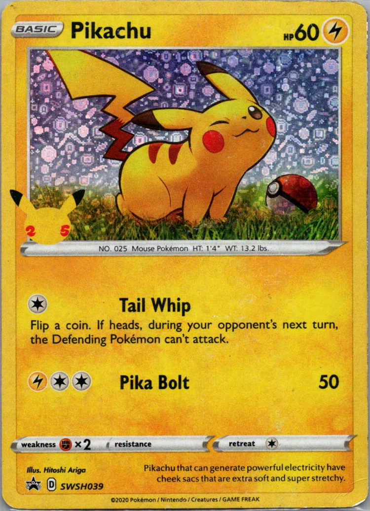 Pikachu SWSH039 Miscellaneous Cards & Products for sale | eBay