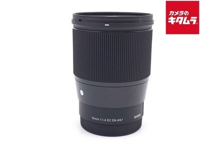 SIGMA 16mm F1.4 DC DN C SonyE -Mint- 1798