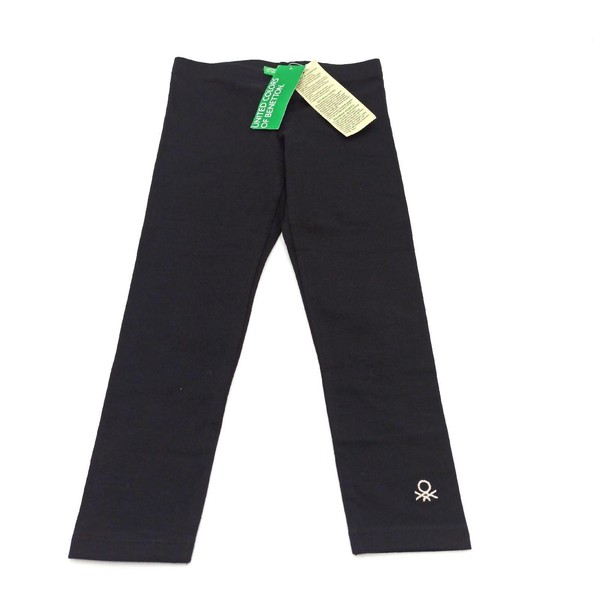 United Colors of Benetton Legging MäDchen Bekleidung Nero 100 Komfort Und Alltag-image