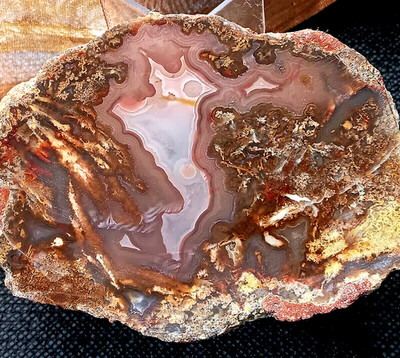 Unique Agua Nueva Agate Half Nodule -13.5 oz
