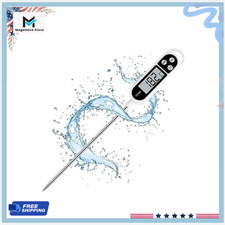 Digital Candy Thermometer 9.4in Instant Read Meat Oil Deep Fry BBQ
