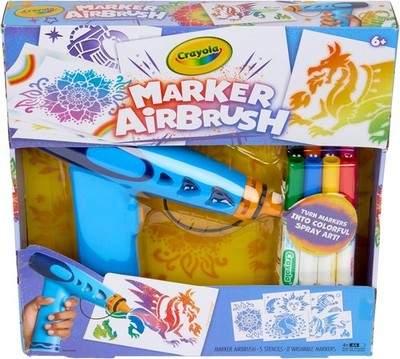 DIY Craft Set Airbrush Spray Art Kit with Markers