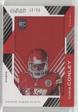 2015 Panini Clear Vision Rookie Cloth Jerseys 9/99 Chris Conley #RCC-CC 4f5