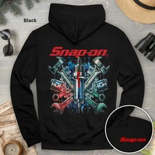 Snap-on Tools Hoodie   Chrome Spark Plug  Wrench Graphic Hoodie