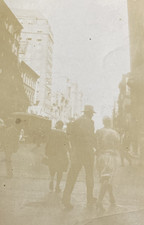 1928 Philadelphia PA Market Street City Hall People Life Original Photo P23o22