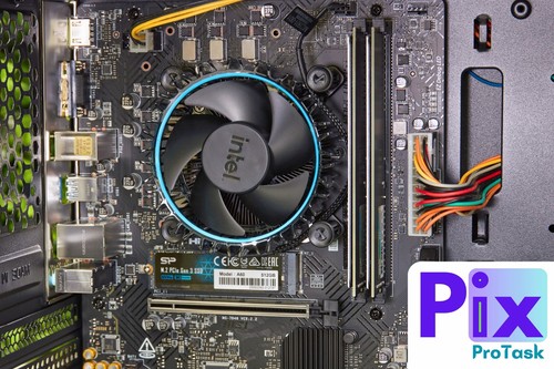 Bürocomputer Pix ProTask PC Intel Core i3 1TB SSD NVMe 16GB DDR4 Win11 - Bild 6 von 12