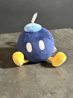 2017 Nintendo Little Buddy LLC Super Mario Bros Bob-omb Bomb Plush Doll 6 inch