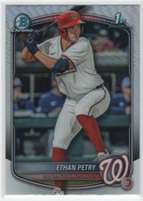 Ethan Petry 2025 Bowman Chrome Draft Refractor Nationals