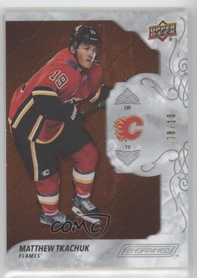 2019-20 Upper Deck Engrained Stars Mahogany 8/10 Matthew Tkachuk #2 2o7