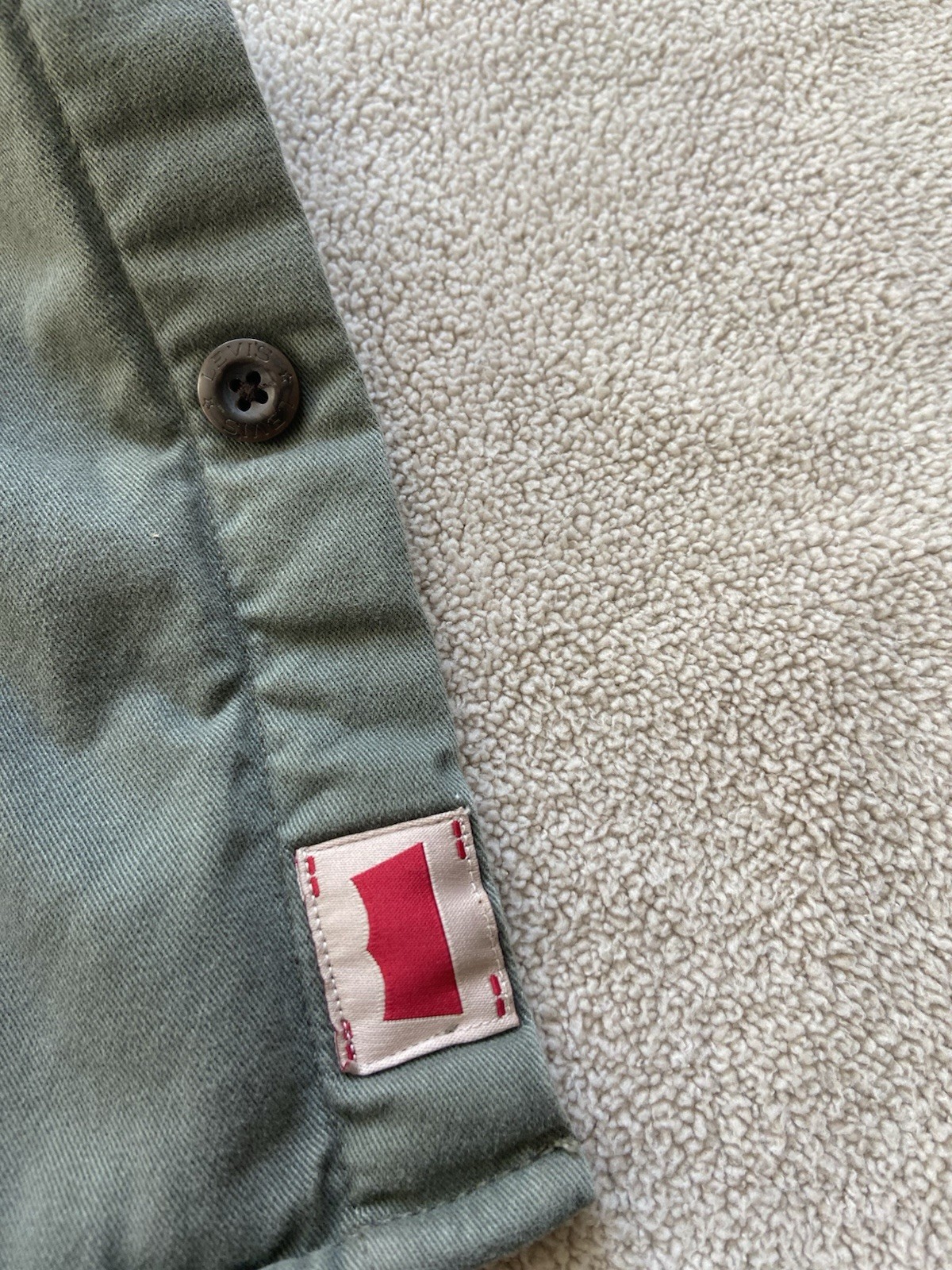 Levi's Jacket Worker Sherpa Lined Jacket Mens 3XL… - image 4