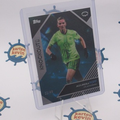Alexandra Popp 23/49   Blue - Topps Knockout Womens - VfL Wolfsburg