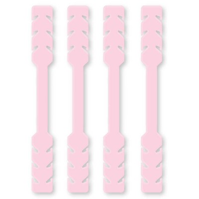 4 Mask Extender Ohrverlangerungsmaske Maskenhalter Verstellbar Ohrhaken Rosa