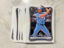 Lot (40x) JAC CAGLIANONE 2026 Bowman Baseball ALL base paper ROOKIE cards qty