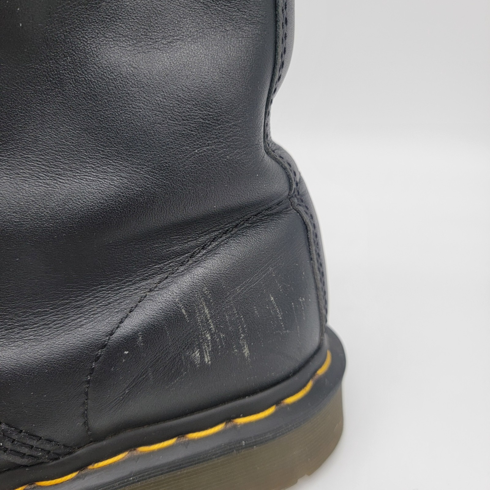 Black Doc Martens Air Wair The Original, US 7, 1460 Lace Up Combat Style Boots thumbnail 20