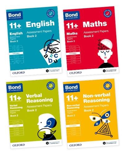 Oxford University Press Bond 11+ Maths, English 4 Books Set Assessment Papers (Book 2) (Age 9-10) - Image 8