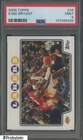 2003 UD Collectibles Freshman Season #39 LeBron James RC w/ Kobe Bryant PSA 9