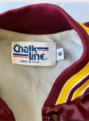Vintage Redskins 1992 SUPERBOWL XXVI Champions Chalk Line Satin