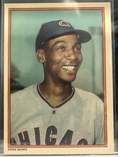 1985 Topps All Time Home Run Kings Baseball Card Ernie Banks #10