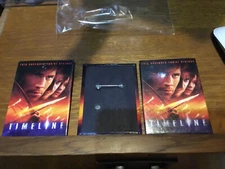 LOT OF 3 TIMELINE THIS NOVEMBER YOU'RE HISTORY   BUTTONS PINBACK 2003