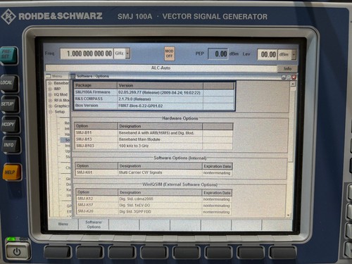 Generator sygnału Rohde & Schwarz SMJ 100A 3GHz 6 miesięcy gwarancji - Zdjęcie 13 z 20