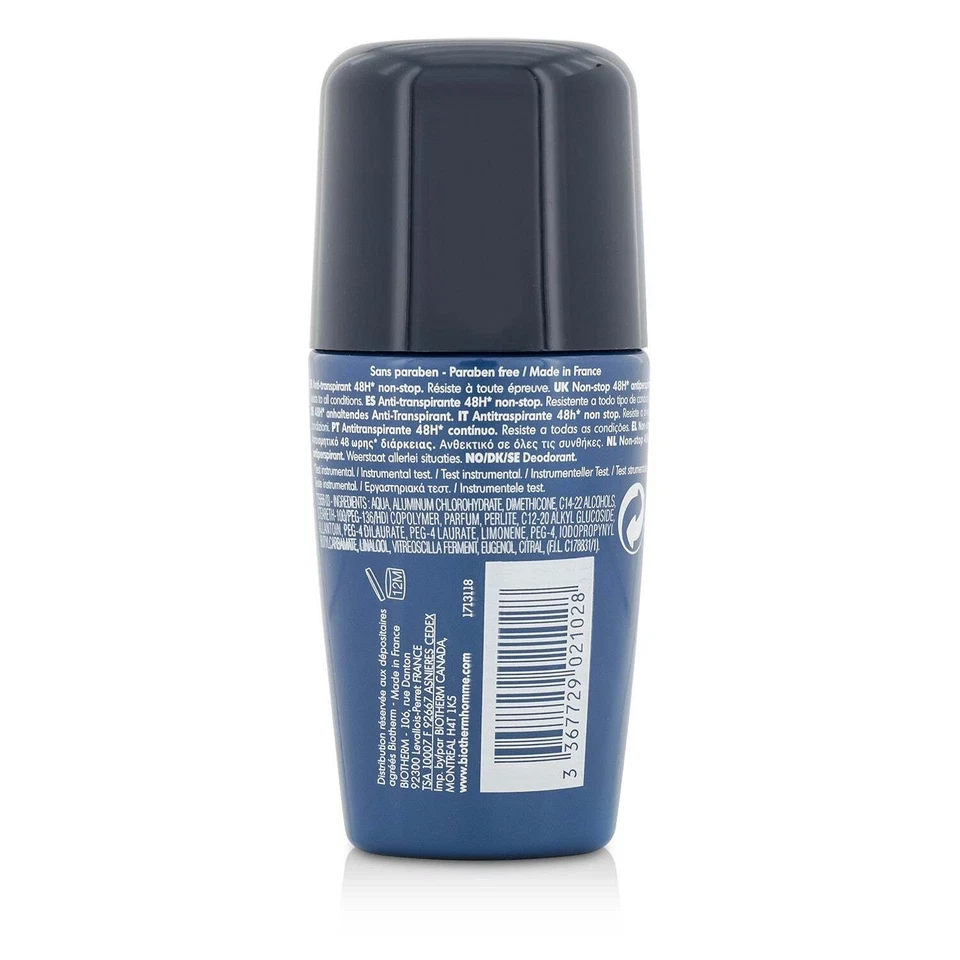 Antitranspirante sin parar Biotherm Homme Day Control Protection 48H 75 ml/2,53 oz Foto 3 de 3