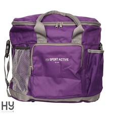 Grooming Bag by Hy Sport Active   ROYAL VIOLET   Sturdy Easy Clean  Zip Pockets