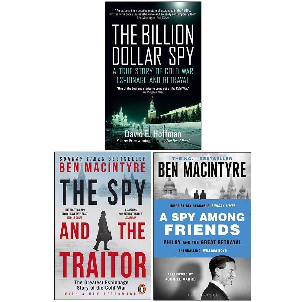 The Billion Dollar Spy, The Spy and the Traitor, A Spy  3 Books Collection Set