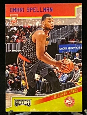 2018-19 Chronicles Playoff Blue #178 Rookie Omari Spellman Atlanta Hawks /99