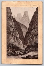 Jersey Coffee, Dayton, Ohio - Animas Canun and the Needle Mountain (3x5 inches)