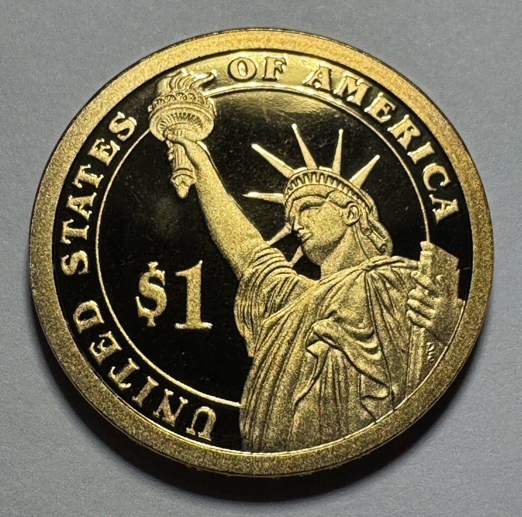 2011-S James Garfield Presidential Proof $1 Dollar Coin from US