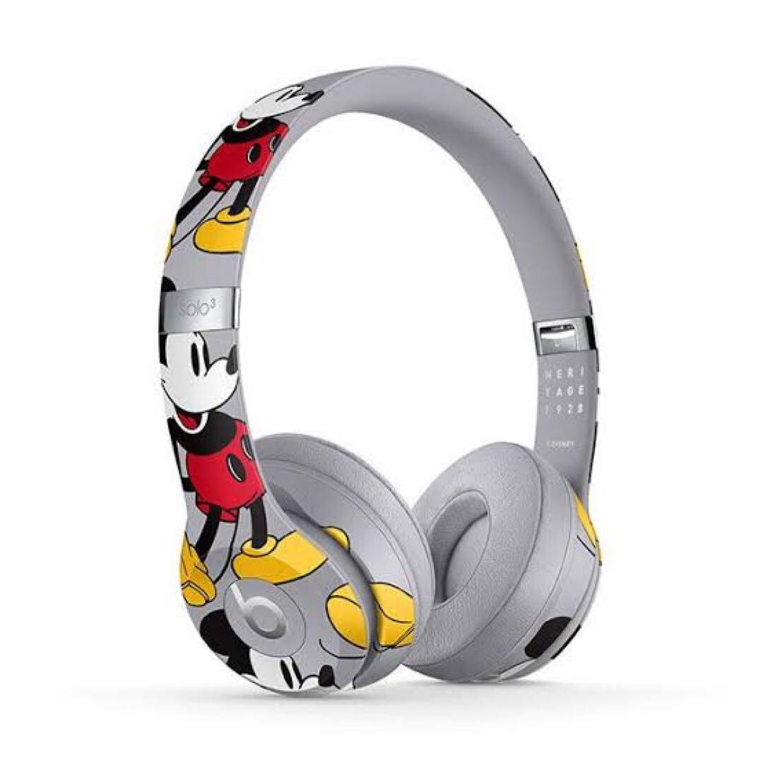 beats solo3 wireless Mickey's 90th 限定　美品 Disney Beats Solo3 Mickey Mouse Wireless Headphone 90th