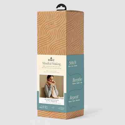DMC Strickset Kuschelschal - Achtsam machen