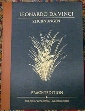 Splendida Edizione Cassetta Leonardo Da Vinci Disegni The Queens Collection Libro
