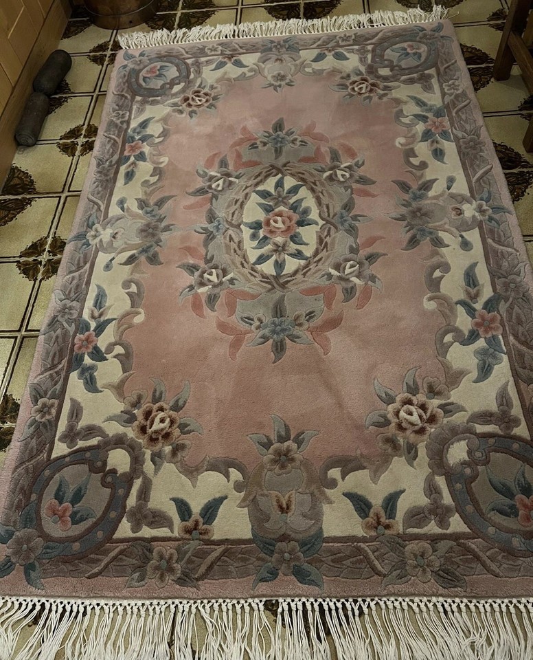 Vintage Chinese Wool ??????Oriental Sculpted Rug 152 x 77 cm eBay