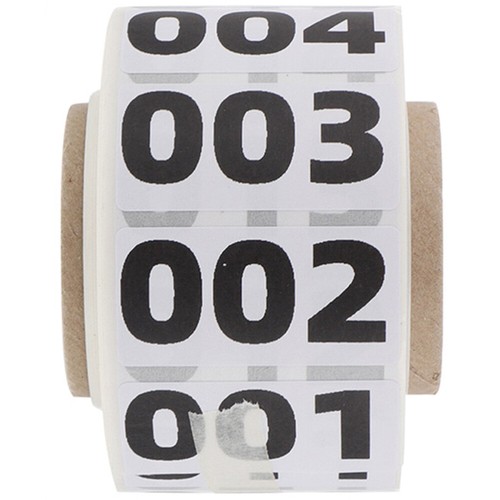 Numbered Decals Numbered Labels Number Stickers Pack And Track Labels